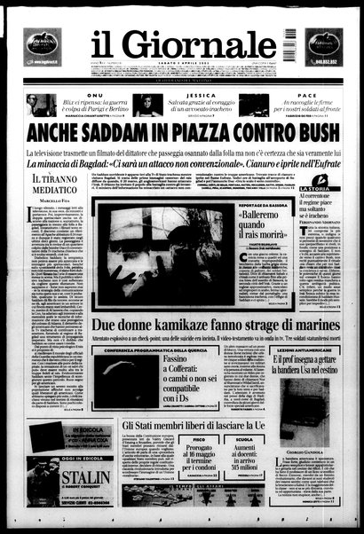 Il giornale : quotidiano del mattino